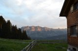 Sonnenuntergang mit Ausblick auf Kanisfluh