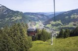 Bergbahn Mellau mit Blick ins Tal © Lucas Tiefenthaler - Bregenzerwald Tourismus