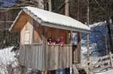 Baumhaus Winter